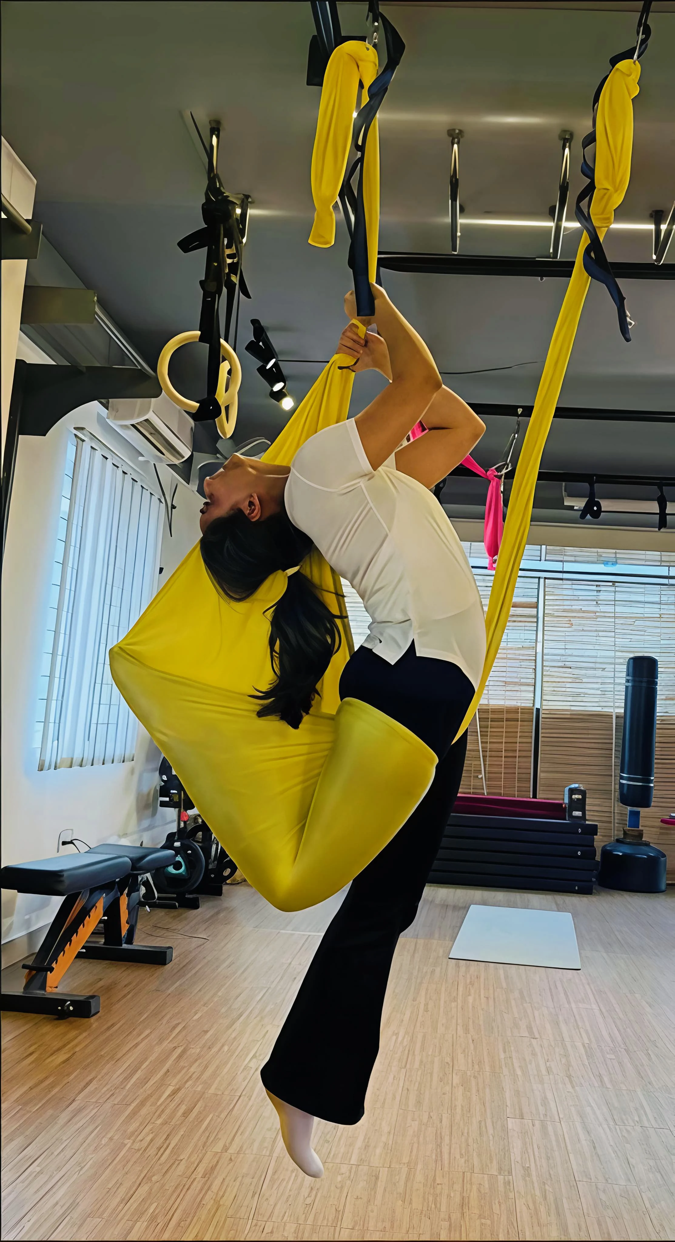 Aerial Yoga at Omtheway