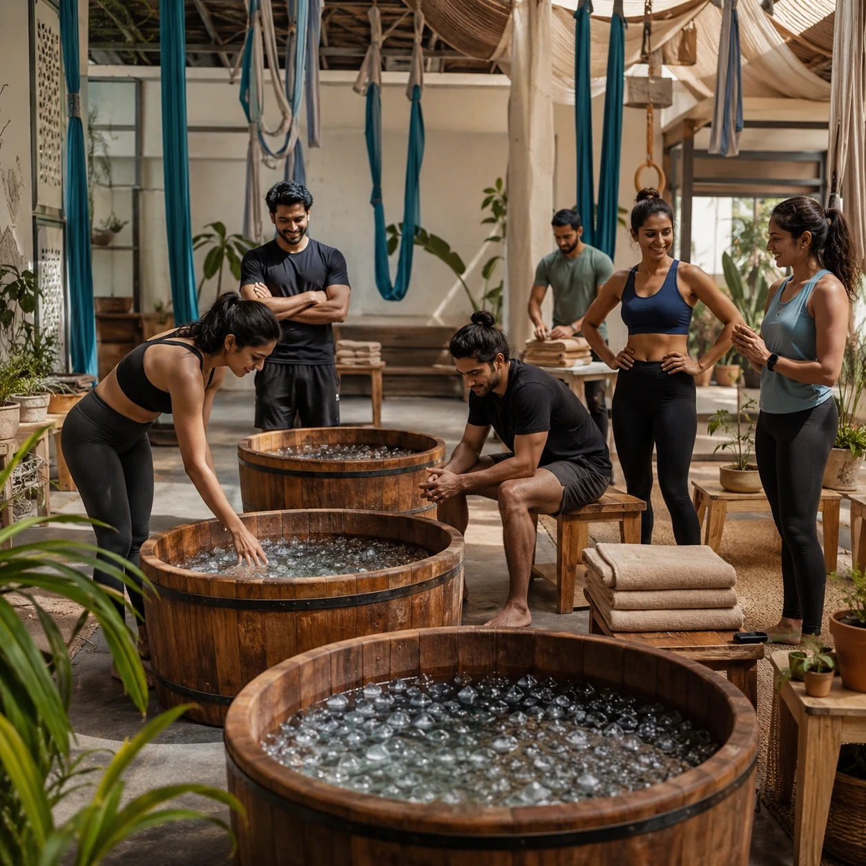 Ice Bath at Omtheway